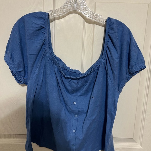 American Eagle Outfitters Tops - American Eagle NWOT Oversized Off-the-Shoulder Top sz M